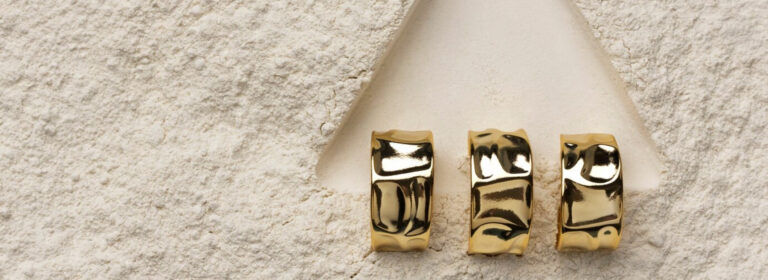 Why do we love our new jewelry so much New season modern gold earrings